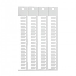 TERMINAL BLOCK TAG, SI, 5X10 Terminal blok yapışkansız etiketi SI 5X10