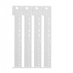 TERMINAL BLOCK TAGS 5 10-5 MOD 5 x 10-5 WE modülü için terminal blok yapışkansız etiketi