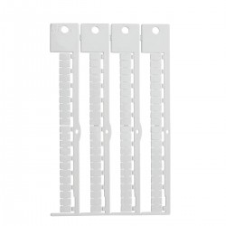 TERMINAL BLOCK TAG, WE, 5x7.5-5 WE 5X7.5-5 modülü için terminal blok yapışkansız etiketi