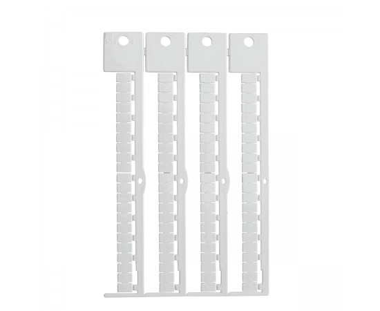 TERMINAL BLOCK TAG, WE, 5x7.5-5 WE 5X7.5-5 modülü için terminal blok yapışkansız etiketi
