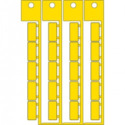 ADHESIVE TAG.9X20 YELLOW 9x20 mm sarı yapışkanlı etiket