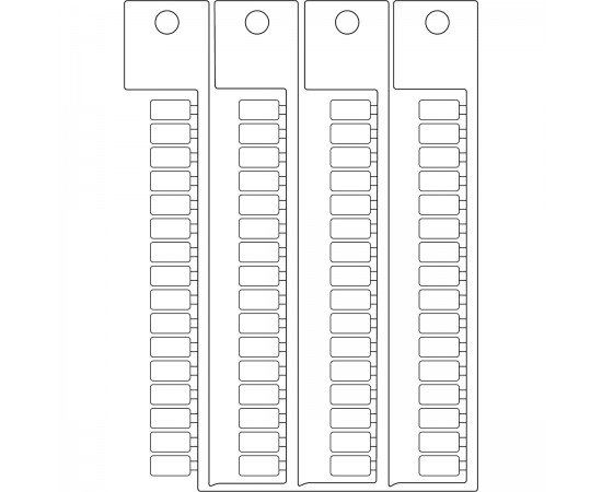 TERMINAL BLOCK TAGS .5X10 LEGR.SIEMENS Terminal blok yapışkansız etiketi SI LE 5X10 TERMINAL BLOCK TAGS .5X10 LEGR.SIEMENS Terminal blok yapışkansız etiketi SI LE 5X10