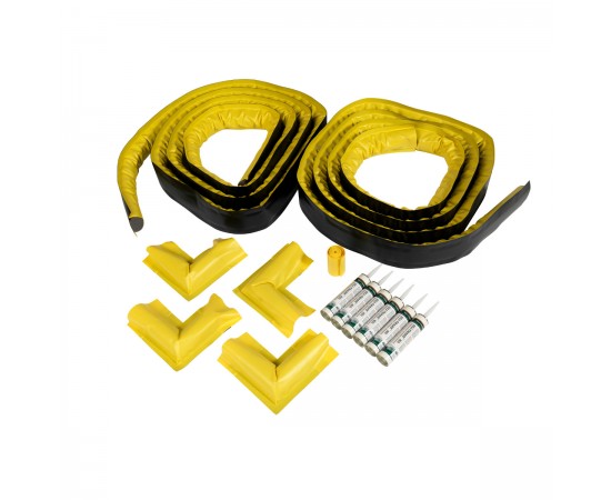 SB-MAB-KIT MAKE-A-BERM, Kitte 2 x 7,6 m duvar kesiti, 4 köşe, 1 rulo kayış ve 6 tüp silikon bulunur SB-MAB-KIT MAKE-A-BERM, Kitte 2 x 7,6 m duvar kesiti, 4 köşe, 1 rulo kayış ve 6 tüp silikon bulunur