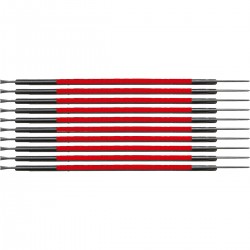 SCN-05-RED Clip Sleeve Tel İşaretleyicileri