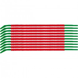 SCN-09-RED Clip Sleeve Tel İşaretleyicileri