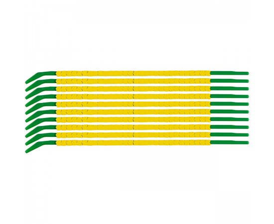 SCN-09-YELLOW Clip Sleeve Tel İşaretleyicileri SCN-09-YELLOW Clip Sleeve Tel İşaretleyicileri