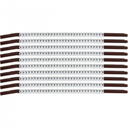 SCN-15-Y Clip Sleeve Tel İşaretleyicileri