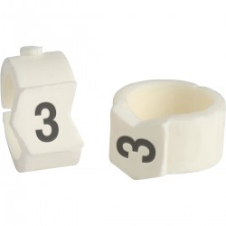 SCN-36-3 Clip Sleeve Tel İşaretleyicileri