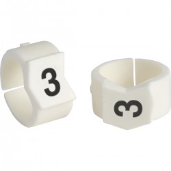 SCN-45-3 Clip Sleeve Tel İşaretleyicileri