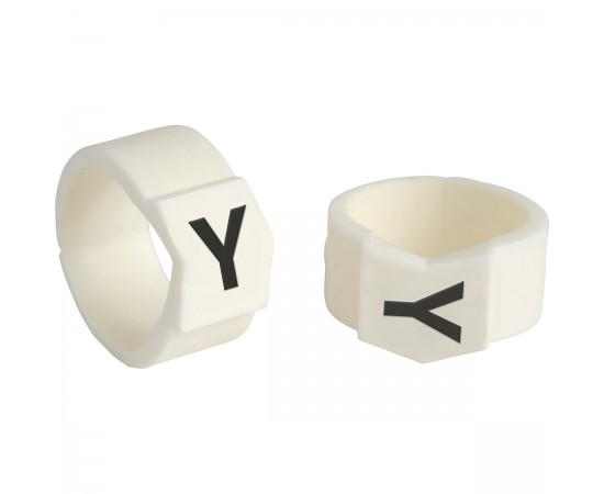 SCN-61-Y Clip Sleeve Tel İşaretleyicileri SCN-61-Y Clip Sleeve Tel İşaretleyicileri