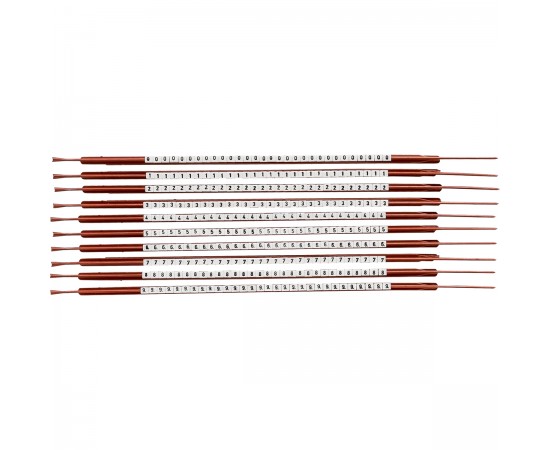 SCNC-03-0-9 Clip Sleeve Tel İşaretleyicileri SCNC-03-0-9 Clip Sleeve Tel İşaretleyicileri