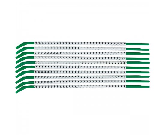 SCNGC-09-0-9 Clip Sleeve Tel İşaretleyicileri SCNGC-09-0-9 Clip Sleeve Tel İşaretleyicileri