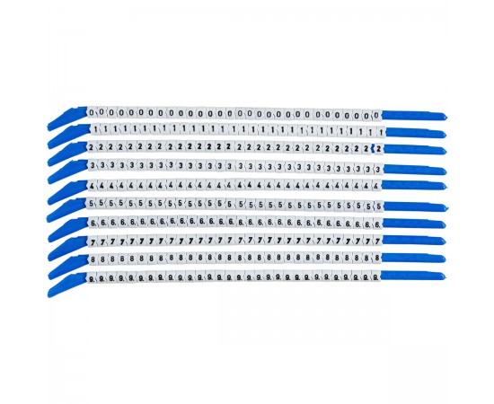 SCNC-13-0-9 Clip Sleeve Tel İşaretleyicileri