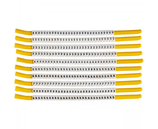 SCNGC-18-0-9 Clip Sleeve Tel İşaretleyicileri SCNGC-18-0-9 Clip Sleeve Tel İşaretleyicileri