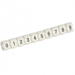 SCNC-23 0-9 Clip Sleeve Tel İşaretleyicileri