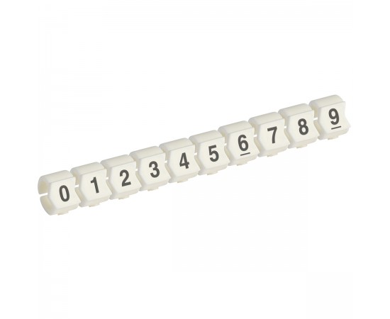 SCNC-23 0-9 Clip Sleeve Tel İşaretleyicileri