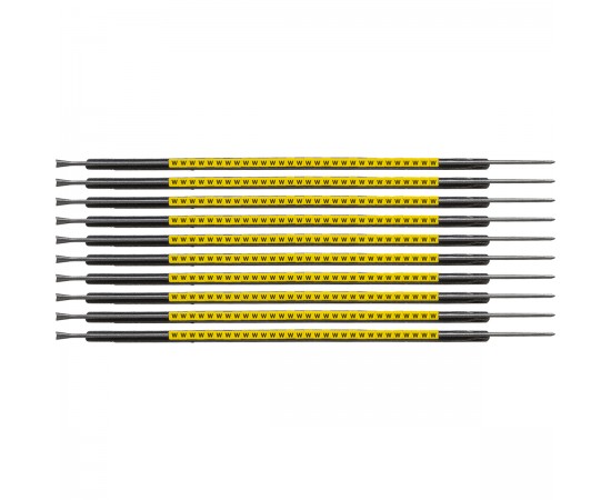 SCNG-05-W Clip Sleeve Tel İşaretleyicileri SCNG-05-W Clip Sleeve Tel İşaretleyicileri