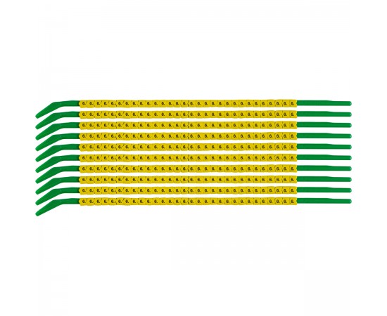 SCNG-09-6 Clip Sleeve Tel İşaretleyicileri SCNG-09-6 Clip Sleeve Tel İşaretleyicileri