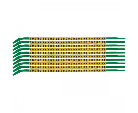 SCNG-09-B Clip Sleeve Tel İşaretleyicileri SCNG-09-B Clip Sleeve Tel İşaretleyicileri