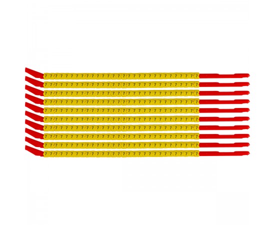 SCNG-10-7 Clip Sleeve Tel İşaretleyicileri SCNG-10-7 Clip Sleeve Tel İşaretleyicileri