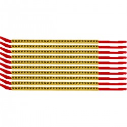 SCNG-10-W Clip Sleeve Tel İşaretleyicileri