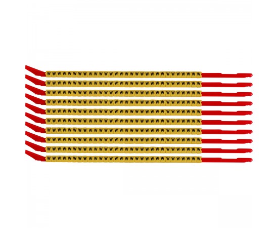 SCNG-10-W Clip Sleeve Tel İşaretleyicileri SCNG-10-W Clip Sleeve Tel İşaretleyicileri