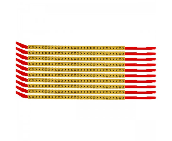 SCNG-10-X Clip Sleeve Tel İşaretleyicileri SCNG-10-X Clip Sleeve Tel İşaretleyicileri