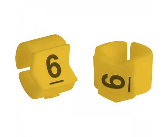 SCNG-23-6 Clip Sleeve Tel İşaretleyicileri SCNG-23-6 Clip Sleeve Tel İşaretleyicileri