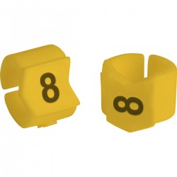 SCNG-23-8 Clip Sleeve Tel İşaretleyicileri