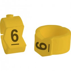 SCNG-36-6 Clip Sleeve Tel İşaretleyicileri