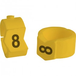 SCNG-36-8 Clip Sleeve Tel İşaretleyicileri