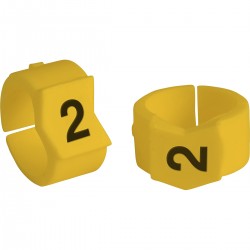SCNG-45-2 Clip Sleeve Tel İşaretleyicileri