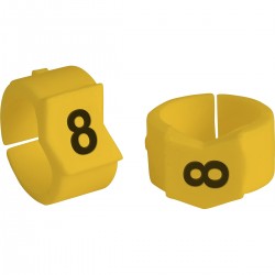 SCNG-45-8 Clip Sleeve Tel İşaretleyicileri