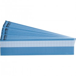 SLFW-344-PK Tel İşaretleme Kartları - Kendinden Laminasyonlu Yazılabilir İşaretleyiciler