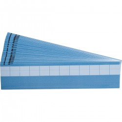 SLFW-750-PK Tel İşaretleme Kartları - Kendinden Laminasyonlu Yazılabilir İşaretleyiciler