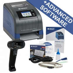 i3300-SPS-EU-WF Wi-Fi, Barkod Okuyucu ve Brady Workstation Tarama ve Yazdırma Paketi ile i3300 Endüstriyel Etiket Yazıcısı AB