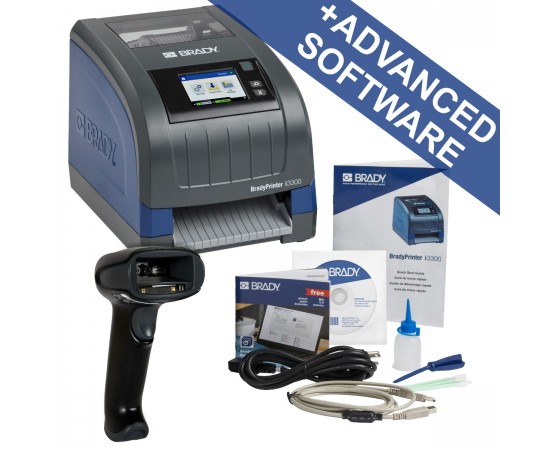 i3300-SPS-EU-WF Wi-Fi, Barkod Okuyucu ve Brady Workstation Tarama ve Yazdırma Paketi ile i3300 Endüstriyel Etiket Yazıcısı AB i3300-SPS-EU-WF Wi-Fi, Barkod Okuyucu ve Brady Workstation Tarama ve Yazdırma Paketi ile i3300 Endüstriyel Etiket Yazıcısı AB
