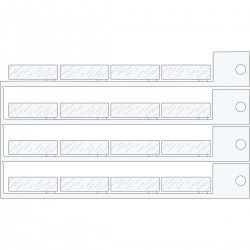 PROTEC. COVER FOR NAME PLATE 8X27 8x27 pencere