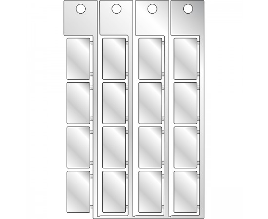TAG 15X27 METAL 15x17 mm gümüş yapışkansız etiket TAG 15X27 METAL 15x17 mm gümüş yapışkansız etiket