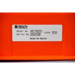B30-7-7563 BBP3x/S3xxx/i3300 Yazıcılar için Metalize Polyester Etiketler