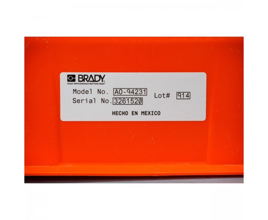 B30-7-7563 BBP3x/S3xxx/i3300 Yazıcılar için Metalize Polyester Etiketler B30-7-7563 BBP3x/S3xxx/i3300 Yazıcılar için Metalize Polyester Etiketler