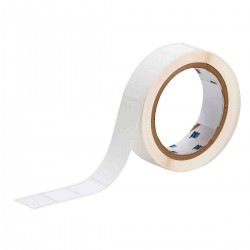THT-164-488-1 76 mm Mat Beyaz Kukalı Polyester Barkod Etiketleri