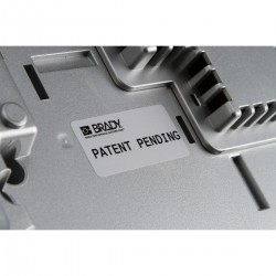 B30-17-7563 BBP3x/S3xxx/i3300 Yazıcılar için Metalize Polyester Etiketler