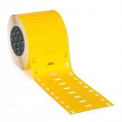 THT-6010-7598-YL Polyester Yapışkansız Kablo Etiketi