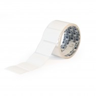 THT-UHF-7425-45x30-0.1 Beyaz Polipropilen RFID Laboratuvar Etiketleri