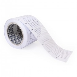 THTRDS-23x4,4-7696 Termal Transferle Yazdırılabilir Sağlam DuraSleeve Kablo İşaretleme Taşıyıcı İç Etiketleri