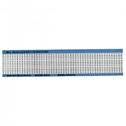TMM-0-49-PK Minyatür Tel İşaretleyiciler - Ardışık Sayılar