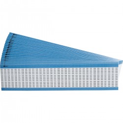 TMM-232-264-PK Minyatür Tel İşaretleyiciler - Ardışık Sayılar