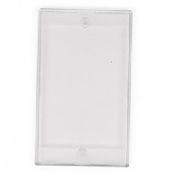 PROTECTIVE COVER FOR NAME PLATE 2 TRASP. Tip 2 kontrol paneli plaka penceresi
