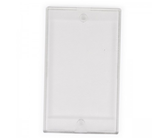 PROTECTIVE COVER FOR NAME PLATE 2 TRASP. Tip 2 kontrol paneli plaka penceresi PROTECTIVE COVER FOR NAME PLATE 2 TRASP. Tip 2 kontrol paneli plaka penceresi